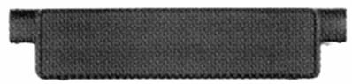 Bandeau porte plaque immatriculation avant pour VOLKSWAGEN PASSAT B5 ph. 1 1996-2000, Neuve