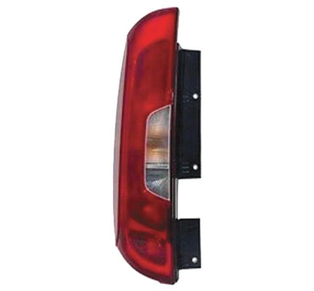Feu arrière gauche pour FIAT DOBLO II phase 2 2015-2022, Mod. 2 porte, blanc et rouge, Neuf