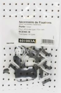 Kit de fixation assemblage Porte pour RENAULT SCENIC III phase 1- 2- 3, 2009 à 2016 Neuf