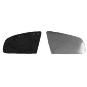 Miroir Glace rétroviseur droit pour AUDI A3 II ph.2 (3 portes) 2005-2008, dégivrant, à clipser