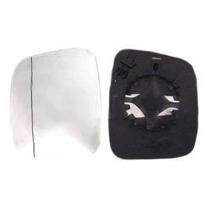 Miroir Glace rétroviseur gauche pour FIAT FIORINO III, 2008-2016, asphérique, à clipser, Neuf