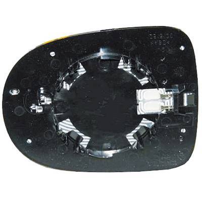 Miroir Glace rétroviseur droit pour RENAULT MODUS, 2008-2013, dégivrant, Neuf
