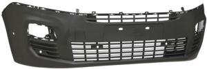 Pare chocs avant pour PEUGEOT RIFTER depuis 2018, 6 trous radar, noir, Neuf