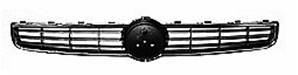 Grille radiateur pour FIAT BRAVO depuis 2007, grise foncé, cadre chromé, Neuve