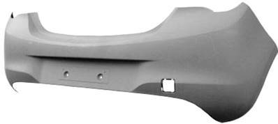 Pare chocs arrière pour OPEL CORSA E 2015-2019, Mod. B-Color, Neuf à peindre