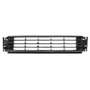 Grille de calandre inférieure pour VOLKSWAGEN POLO V phase 2, 2014-2017, noire et chrome Neuf