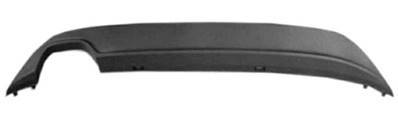Spoiler arrière pour VOLKSWAGEN GOLF VII ph. 1 2012-2016, pare chocs arrière, double échappement