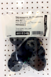 Kit de fixation assemblage Aile avant pour RENAULT KANGOO II phase 1 - 2 depuis 2008 (Tous modèles), Neuf
