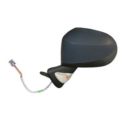 Rétroviseur gauche pour RENAULT MODUS 2008-2013, rabattable électriquement, Neuf à peindre