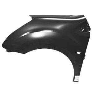 Aile avant gauche pour PEUGEOT PARTNER II phase 1, 2008-2012, trou feu clignotant, Neuve à peindre