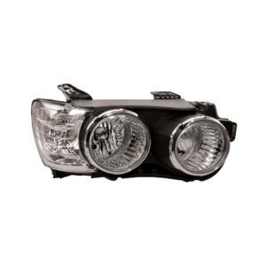 Phare Optique avant droit pour CHEVROLET AVEO II depuis 2011, profil chromé, H1+H7, Neuf