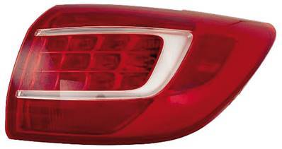 Feu arrière extérieur droit pour KIA SPORTAGE 2014 à 2015, rouge incolore, Neuf