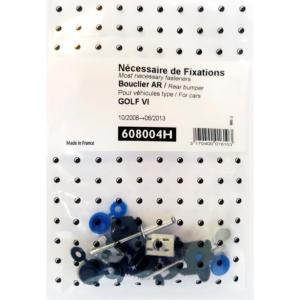 Kit de fixation assemblage Pare-chocs arrière pour VOLKSWAGEN GOLF VI 2008 à 2013 (Tous modèles), Neuf
