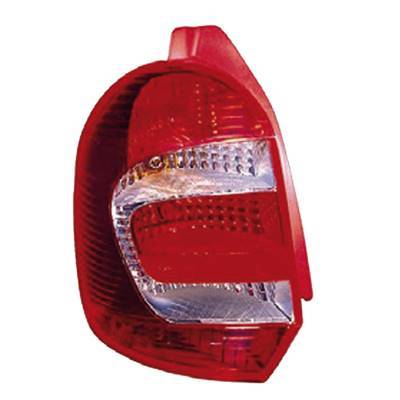Feu arrière gauche pour RENAULT MODUS phase 2 de 02/2008 à 12/2013 rouge/incolore, Neuf