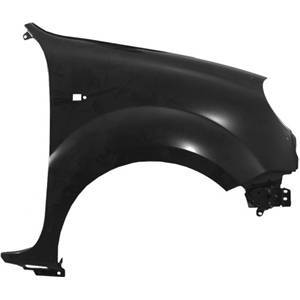 Aile avant droite pour RENAULT KANGOO I phase 2, 2003-2007, trou feu clignotant, Neuve à peindre