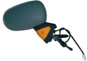 Rétroviseur droit mécanique pour RENAULT MODUS de 2004 à 2008, avec sonde, clignotant orange, Neuf à peindre