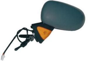 Rétroviseur gauche mécanique pour RENAULT MODUS de 2004 à 2008, asphérique, clignotant orange, Neuf à peindre
