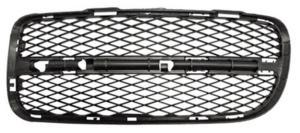 Grille latérale gauche de pare chocs pour VOLKSWAGEN TOUAREG I ph. 1 2002-2006, Noire, Neuve