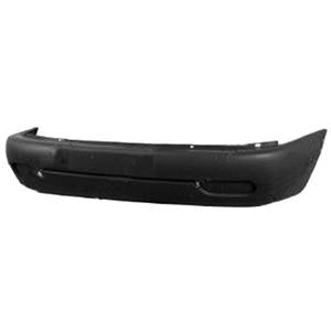 Pare chocs avant supérieur pour VOLKSWAGEN TRANSPORTER T4, 1996-2003, Mod. CARAVELLE, noir, Neuf