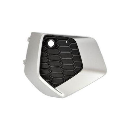 Grille avant droite pour AUDI A3 IV depuis 2020, noire, avec cadre argenté, Neuve