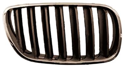 Grille de radiateur droite pour BMW X3 E83 2006-2010, chromé titane grise foncé, Neuve