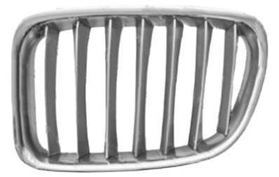 Grille de radiateur avant gauche pour BMW X1 E84 ph. 1 2009-2012, Chromé titane, Neuve