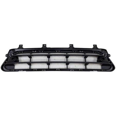 Grille avant centrale pour MINI COUNTRYMAN II F60 depuis 2020, trous radar + supports, noire gaufré, Neuve