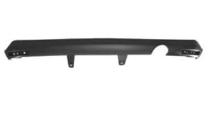 Spoiler pare chocs arrière pour CITROËN C3 II phase 2, 2013-2016, Noir, Neuf