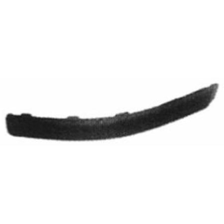 Moulure Baguette avant gauche pour FIAT PANDA II phase 2 2009-2012, noire, Neuve