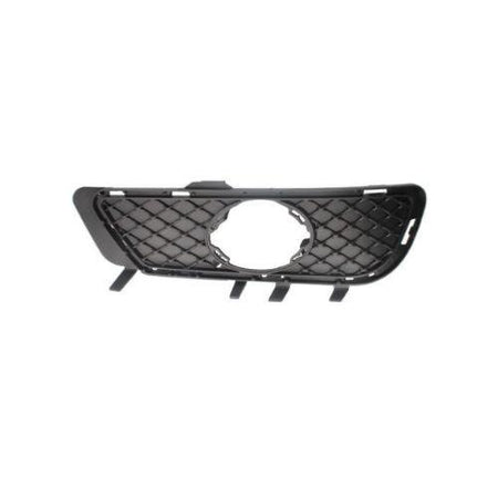 Grille latérale droite avant pour MERCEDES CLASSE E 2009-2012, avec trou, Mod. ELEGANCE, Neuve