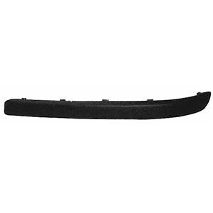 Moulure Baguette arrière droite pour OPEL CORSA C phase 2, 2003-2006, noire, pare chocs arrière