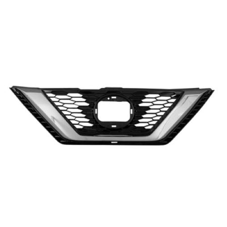 Grille radiateur pour NISSAN QASHQAI II phase 2 2018-2021, noire, trous radar, Neuve