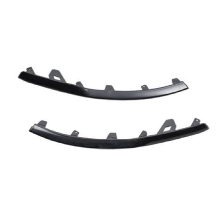 Kit moulure de grille avant droit et gauche pour PEUGEOT 308 II phase 2 T9 2017-2021, noir lisse à apprêter, Mod. 5 portes, Neuf