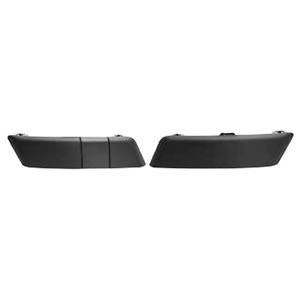 Moulures avant droite et gauche pour RENAULT MEGANE III ph.1, 2008-2012 noires, baguettes pare chocs