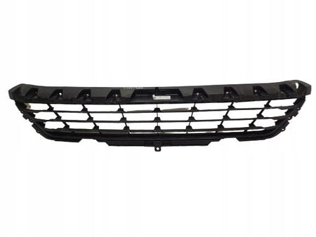 Grille avant centrale pour RENAULT TRAFIC III phase 3 depuis 2021, noire gaufré, Neuve