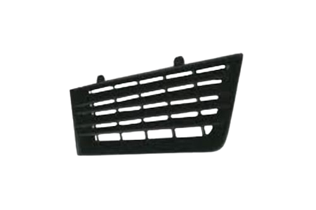 Grille calandre supérieure gauche pour SEAT IBIZA III phase 2, 2006-2008, noire, pare chocs avant