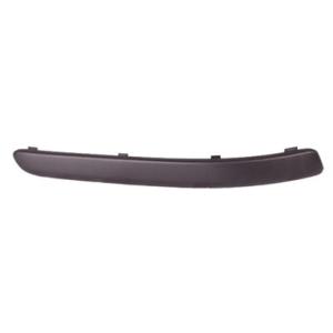 Moulure Baguette droite pour VOLKSWAGEN POLO IV, 2005-2009, noire, pare chocs avant, Neuve