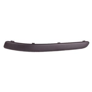 Moulure Baguette gauche pour VOLKSWAGEN POLO IV, 2005-2009, pare chocs avant, noire, Neuve