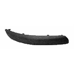 Moulure avant droite pour VOLKSWAGEN GOLF PLUS phase 1, 2005-2009 noire, baguette pare chocs avant