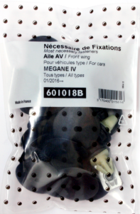 Kit de fixation assemblage Pare chocs avant pour RENAULT MEGANE IV depuis 2016, Tous modèles, Neuf