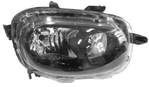 Phare Optique avant droit pour CITROËN C3 III phase 1 2016-2020, H7+H7, Neuf