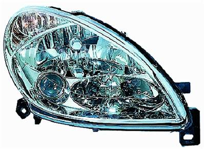 Phare Optique avant droit pour CITROËN XSARA ph. 2 2000-2002, H7+H3+H1, Neuf