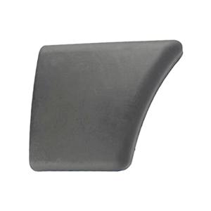 Moulure bouchon latérale sur aile avant droite pour CITROËN BERLINGO I phase 2, 2002-2008, Noire, hauteur 15cm, Neuve