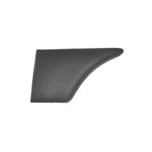 Moulure bouchon latérale sur aile arrière gauche pour CITROËN BERLINGO I phase 2, 2002-2008, Noire, hauteur 15cm, Neuve