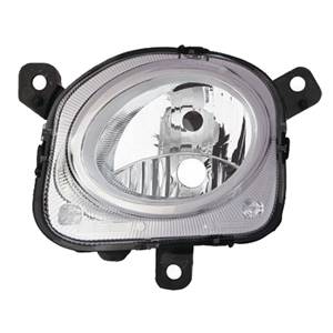 Phare Optique avant gauche pour FIAT 500L phase 1, 2012-2017, H7, (inférieur)