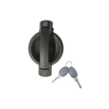 Poignée de porte extérieure coulissante droite pour FIAT DOBLO I ph. 1 2001-2005, noire, avec clé, Neuve