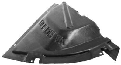 Pare boue d'aile avant gauche pour IVECO DAILY, 2006-2009, partie avant, Neuf