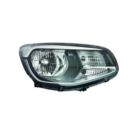 Phare Optique avant droit pour KIA SOUL 2014-2016, H4, avec lumière diurne et corps noir, Neuf