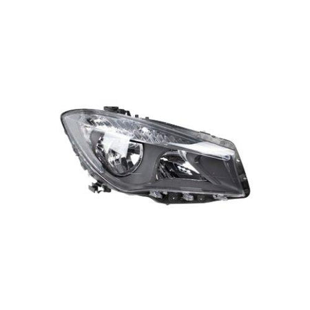 Phare Optique avant droit pour MERCEDES CLA, 2013-2016 (W117), H7+H15, électrique avec moteur, noir, Neuf