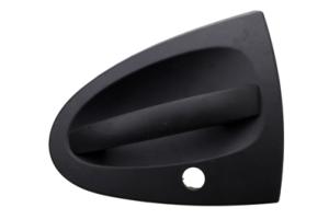 Poignée de porte externe gauche pour SMART FORTWO, 2012-2014, noire, avec trou clé, Neuve